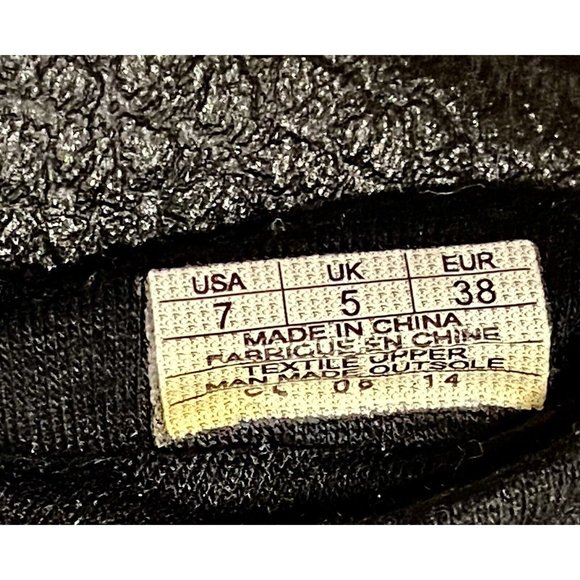 Sanuk Women 7 Black Sandals Yoga Mat Sling Slingback Ankle Tie Up Casual Flats - Picture 4 of 6